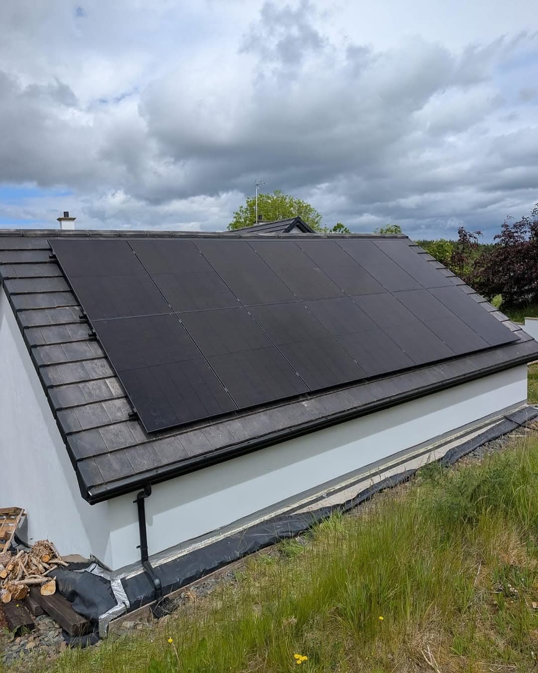 Apollo Solar rooftop solar PV installation - domestic sector, Northern Ireland