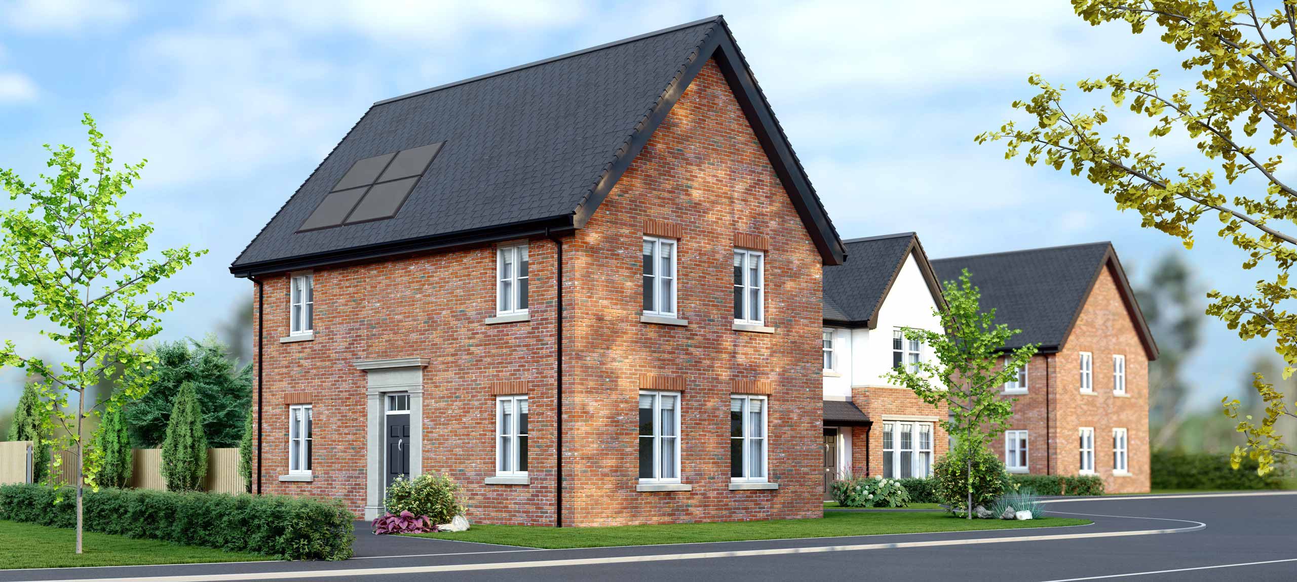 Wallace Gardens, Lisburn - solar PV rollout - solar and renewables by Apollo Solar